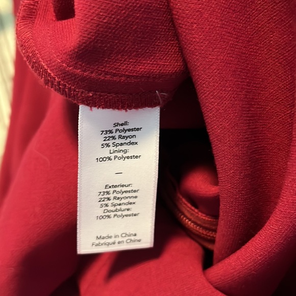 Super cute dress by Likley “Caroline”. Size 6.  Color is maroon or wine. - Picture 6 of 7